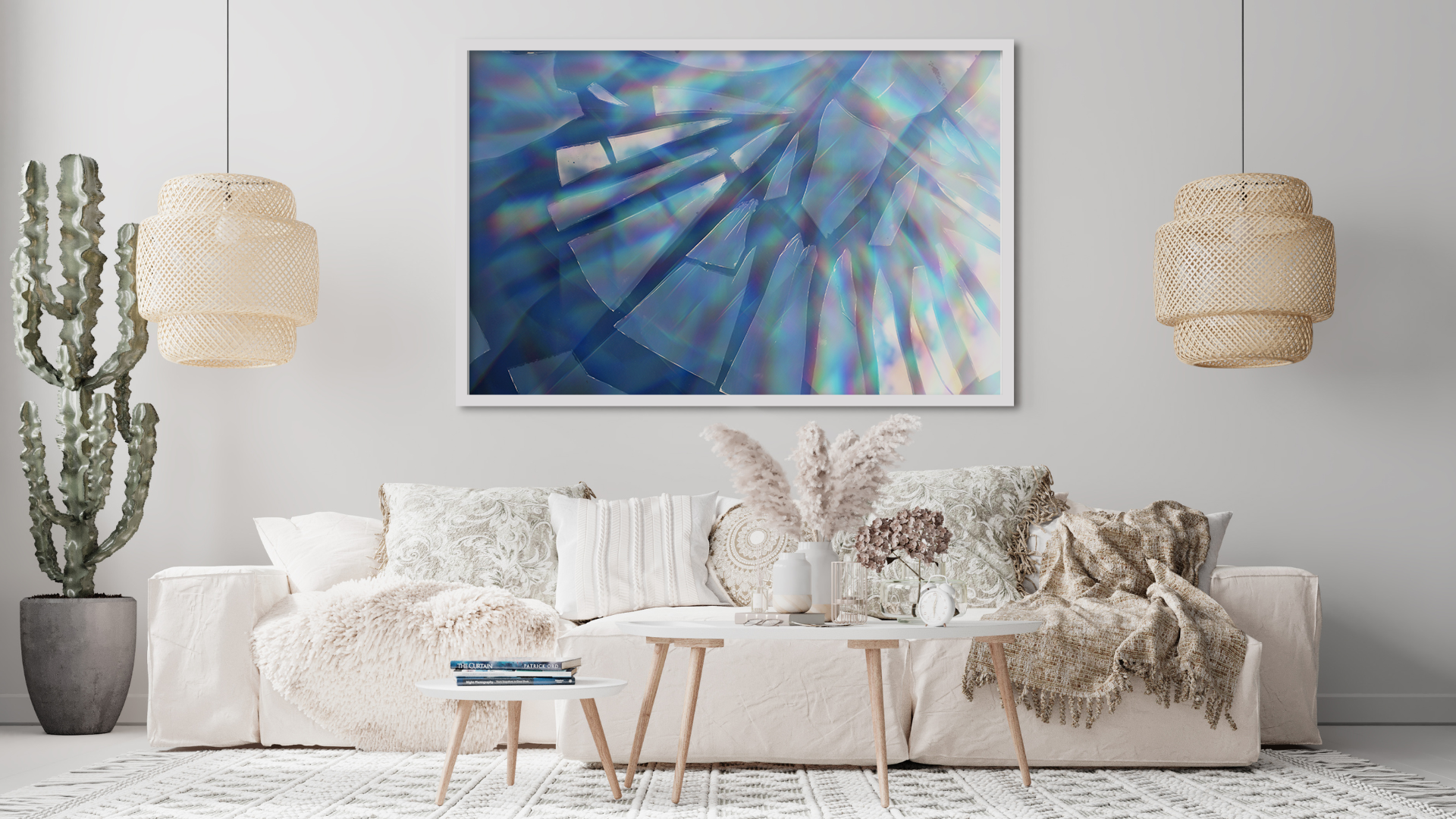 Prism original abstract contextualised office art modern decor photo print by Blair Montague Drake